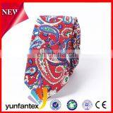 2017 New Design Cotton Colorful Printed Mens Tie thumbnail-3