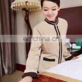 Polyester Cotton TC Woven Fabric for Bespoke Room Attendant Workwear Uniforms