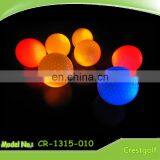Color Custmed LED Golf Balls Cool Flash Golf LED Ball thumbnail-2