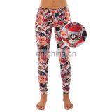 Sexy Compression Tights Dri Fit Running Push up Fitness Womens Printed Always Christmas Leggings thumbnail-6