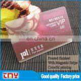 Clear Plastic Business Cards Cheap Wtih Magnetic Stripe thumbnail-3