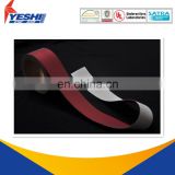 EN 20471 Reflective fabric Red color safety tape sewing on clothing