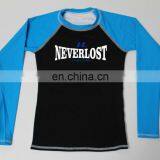 Sublimation Printed Rash Guard MMA BJJ Rash Guards For Women thumbnail-1