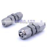 Quick Coupler O.D 8 mm PU Tube Fast Twist Hose Stainless Steel 304 Straight Intermediate Quick Hose Connection thumbnail-5