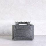 Storage Bin Home Organizer Household Felt Fabric Storage Basket thumbnail-3