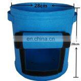 Hanging Green Felt Plant Bag thumbnail-5