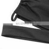 Hot Wholesale Women's Ladies Sexy Irregular One Shoulder Hollow Out Backless Crop Top thumbnail-5