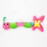 Wholesale Snake Shape Colourful Stuffed Chew Pet Dog Plush Toy Squeaky Toys thumbnail-2