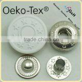 Metal Brass Spring Snap Button for Jacket