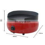 Comercial Catering Equipment Electric Beef Steak Grill Griddle Round Single Griddle Electric Machine thumbnail-4