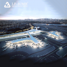 Prefabricated Steel Structure Truss Airport Terminal Construction thumbnail-2