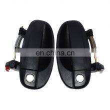 Pair For 04-08 Chevy Aveo Front Black Outside Outer Exterior Door Handles New thumbnail-2