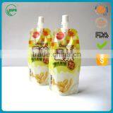 Custom Printed Plastic Cap Liquid/detergent Doypack Compound Bag Stand up Spout Pouch thumbnail-5