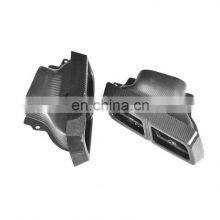 Universal Dry Carbon Fiber Exhaust Pipe Tips for BMW AUDI MERCEDES AMG thumbnail-4