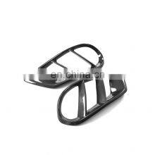Carbon Fiber Front Bumper Air Vents Trim Mesh Grill Frame for Mercedes Benz W205 C63 AMG C180 C200 C Class 2015-2018 thumbnail-3