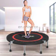 Unisex 40 48 50 Inch Manufacturer Indoor Outdoor Mini Kid Adult Fitness Round Folding Trampoline With Safety Enclosure thumbnail-3