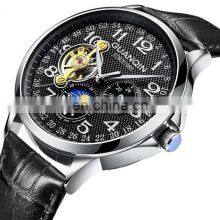 Guanqin 16212 Cheap Price Men Automatic Watches Custom Mechanical Tourbillon Fashion Logo Watches thumbnail-3