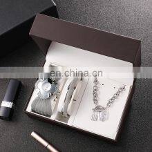 BAOHE JA002-B 3pcs Women Quartz Watch Diamond Butterfly Womens Watches Brand Your Own Luxury