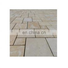 Manufacturer wholesale French pattern limestone tiles for patio paving