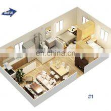 Philippines Houses Prefabricated Luxury 2 Bedroom Container House