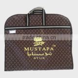 Newest Hot Selling Personalized Portable Leather Garment Bag for Suit