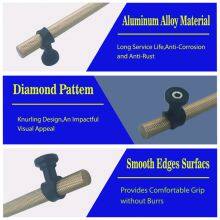 Furniture Hardware Pulls Fittings Aluminum Profiles Wardrobe Drawer Cabinet Door Handle thumbnail-3