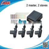 Super Quality 2 Masters, 2 Slaves Center Lock for Car With Big Actualing Force