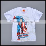 High quality cotton fabric t shirt printing machine baby clothes with comfort colors t-shirts