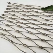 Woven Stainless Steel Wire Rope Safety Net for Staircase & Balcony Protection thumbnail-4