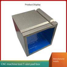 Cast Iron Slotted Inspection Pad Box, Radial Drill, Magnetic Square Box, T-slot Measuring Square Tube thumbnail-1