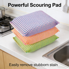 Reusable & Effective Cleaning Sponges, Multi-Purpose Scrub Cloths for Kitchen Bathroom thumbnail-3