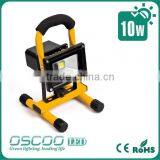 Power Oscoo Manufacturer Hot IP65 Portable Rechargeable 10W LED Flood Light Camping Light Festival Light With Car Charger thumbnail-3