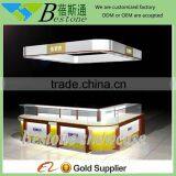 Modern Wooden Glass Kiosk Showcase Watch Showroom Design for Retail Shop Furniture thumbnail-2