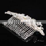 The Bride Wedding Dress Handmade Ornaments Headdress Fashion Exquisite Diamond Crystal Dish Hair Comb thumbnail-3