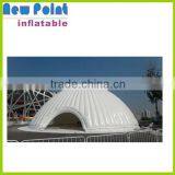 Inflatable Snow White Dome Tents for Camping With Small Entrance