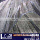Silver Grey Matellic Decorative Fabric Textile thumbnail-3