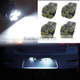 White LED T10 License Plate Tag Light Lamp12V DC168 194 2825 W5w Bulb