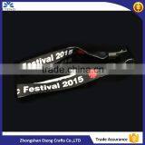 Fashion Fabric Customized Festival Woven Wristbands With With One-time Locker