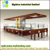 oak solid wood display cabinet oval glass display cabinet