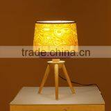 Wooden LED Table Lamp Wood LED Table Light JK-879-07 Modern Design Wooden Curving Series Table Lamp