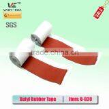 Heat Resistant Foil Butyl Mastic Rubber Tape