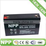 6v6ah AGM Battery for UPS thumbnail-1