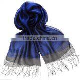 Fashion 2015 High Quality Tassel Silk Chiffon Scarf thumbnail-2