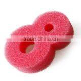 2016 Children DIY Colorful Digit Shape Mini Foam Brush thumbnail-2
