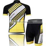 TEAM Race Yellow Black White Custom Cycling /bike/cycling Wear