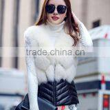 New Product Sleeveless Pretty Women Real Fox Fur Vest thumbnail-5
