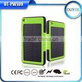 Universal 8000mAh Solar Power Bank Waterproof for Cellphone Charging
