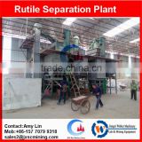 double roller electrostatic separator for rutile beneficiation plant