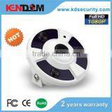 2,3,4 Megapixel HD Fishey IP Network Camera 3PCS IR Array With Clear Night Vision H.265 IP Camera POE thumbnail-2