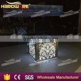 Luxury Hotel Chair Set / Modern Hotel LED Square Dining Table thumbnail-5